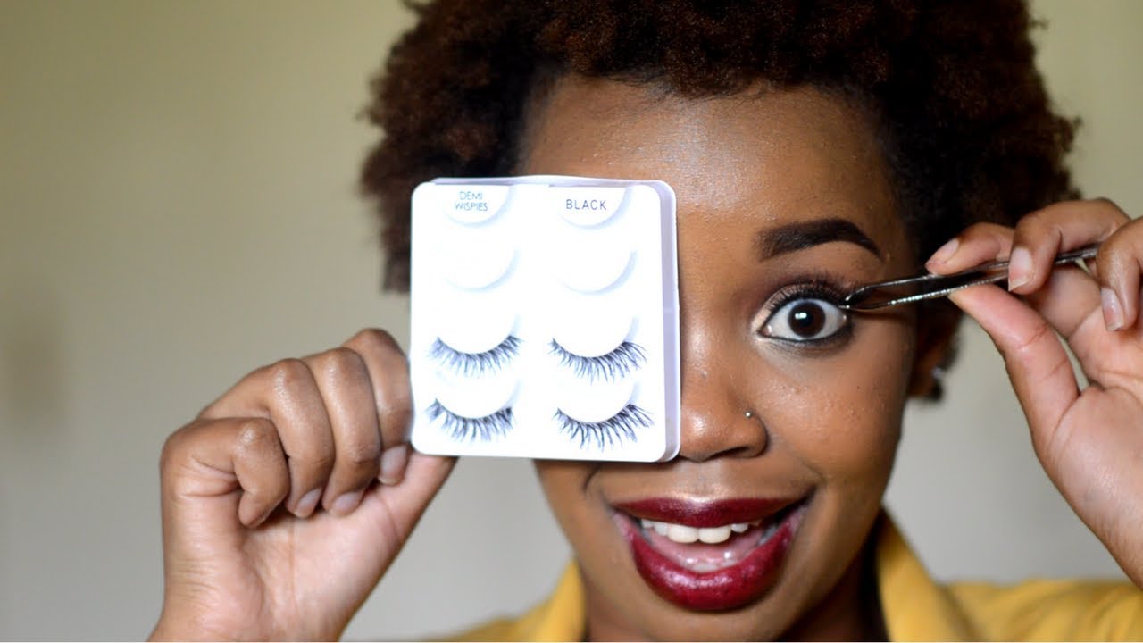HOW TO APPLY FALSE LASHES LIKE A PRO!  (FOR BEGINNERS)