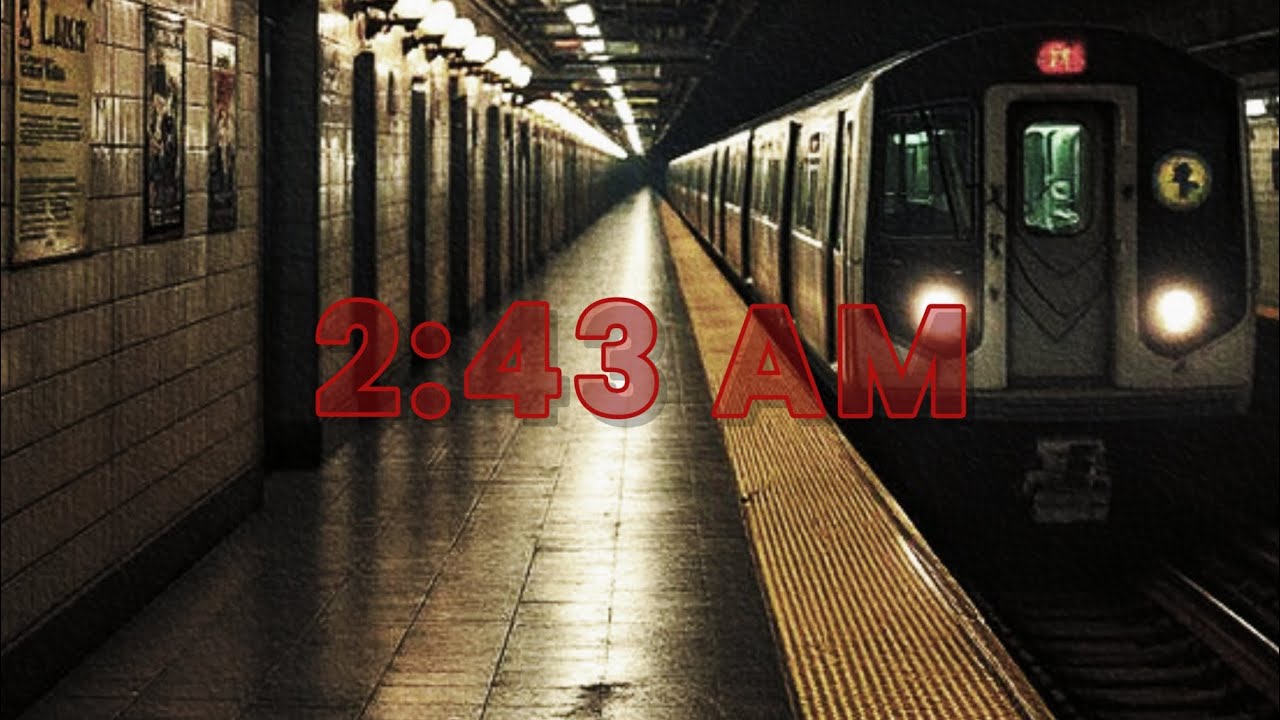 At 2:43 AM, a Train Stopped at a Platform That Doesn’t Exist