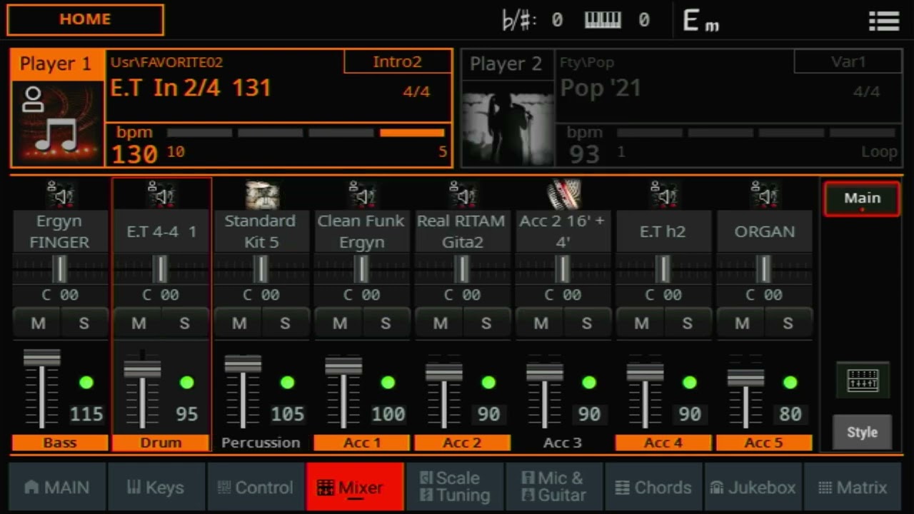 Ritma shqip me Intro korg pa5x (2)