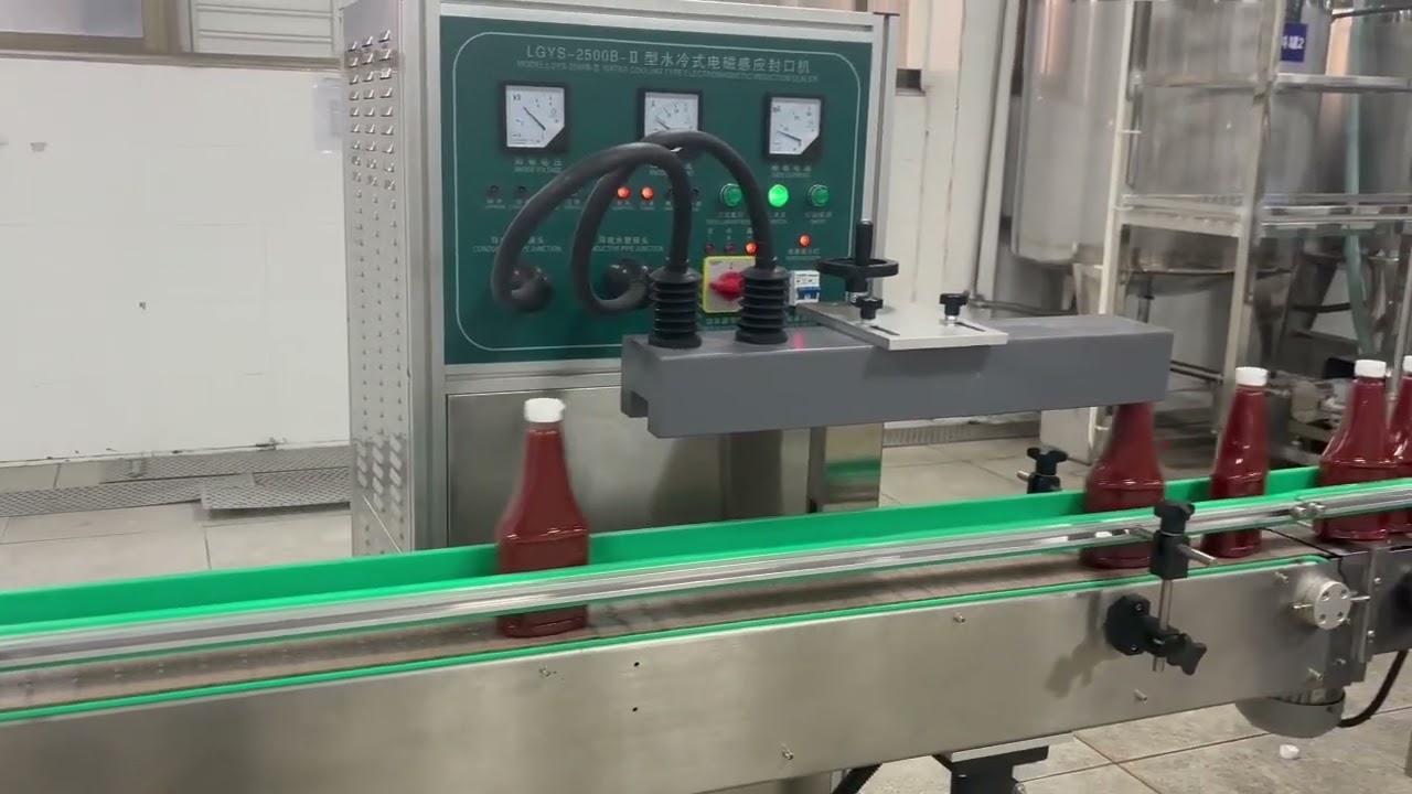 Liquid filling production line