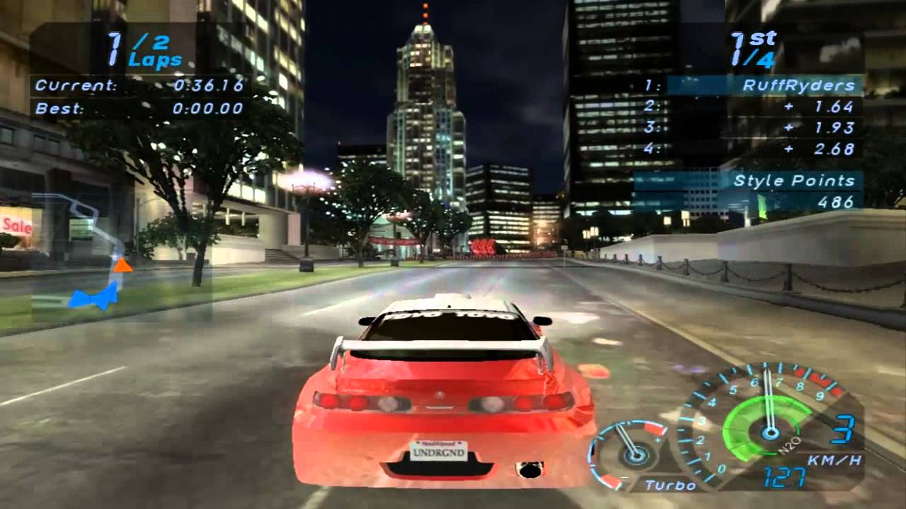 NFS Underground - First Race