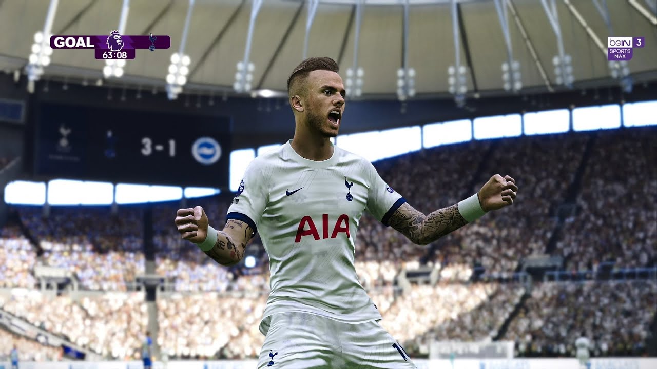Football Life 2024 #1 | Tottenham vs Brighton - Tes GAMEPLAY !!!