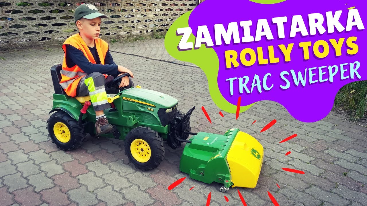 Zamiatarka Rolly Toys | Trac Sweeper