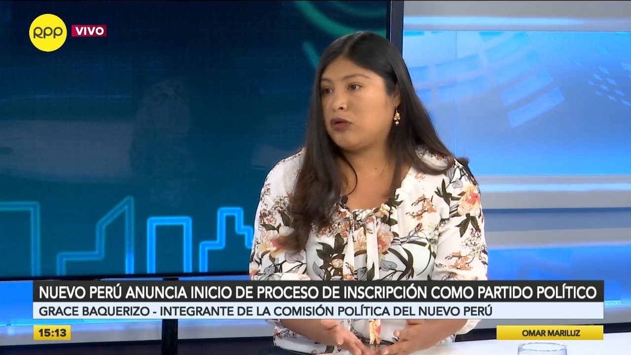 Nuevo Per&uacute; anunci&oacute; inicio de su proceso de inscripci&oacute;n como partido pol&iacute;tico