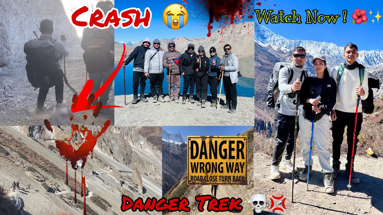 TILICHO TREK DAY 3 💢 KHANGSHAR to TILICHO BASE CAMP ⛺️ DHANI MORE@NA 😭💀