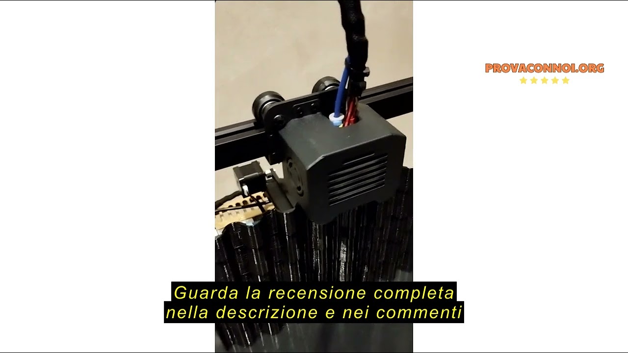 Recensione del LONGER Stampante 3D LK5 Pro, di grandi dimensioni di stampa 30 x 30 x 40 cm, con touc