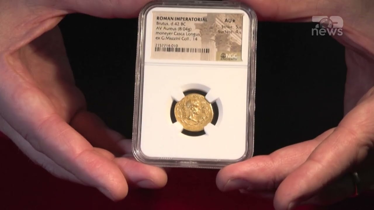 Top News - Monedha e rrall&euml; romake n&euml; ankand / U emetua nga Brutusi, oferta mbi 850 mij&euml; dollar&euml;