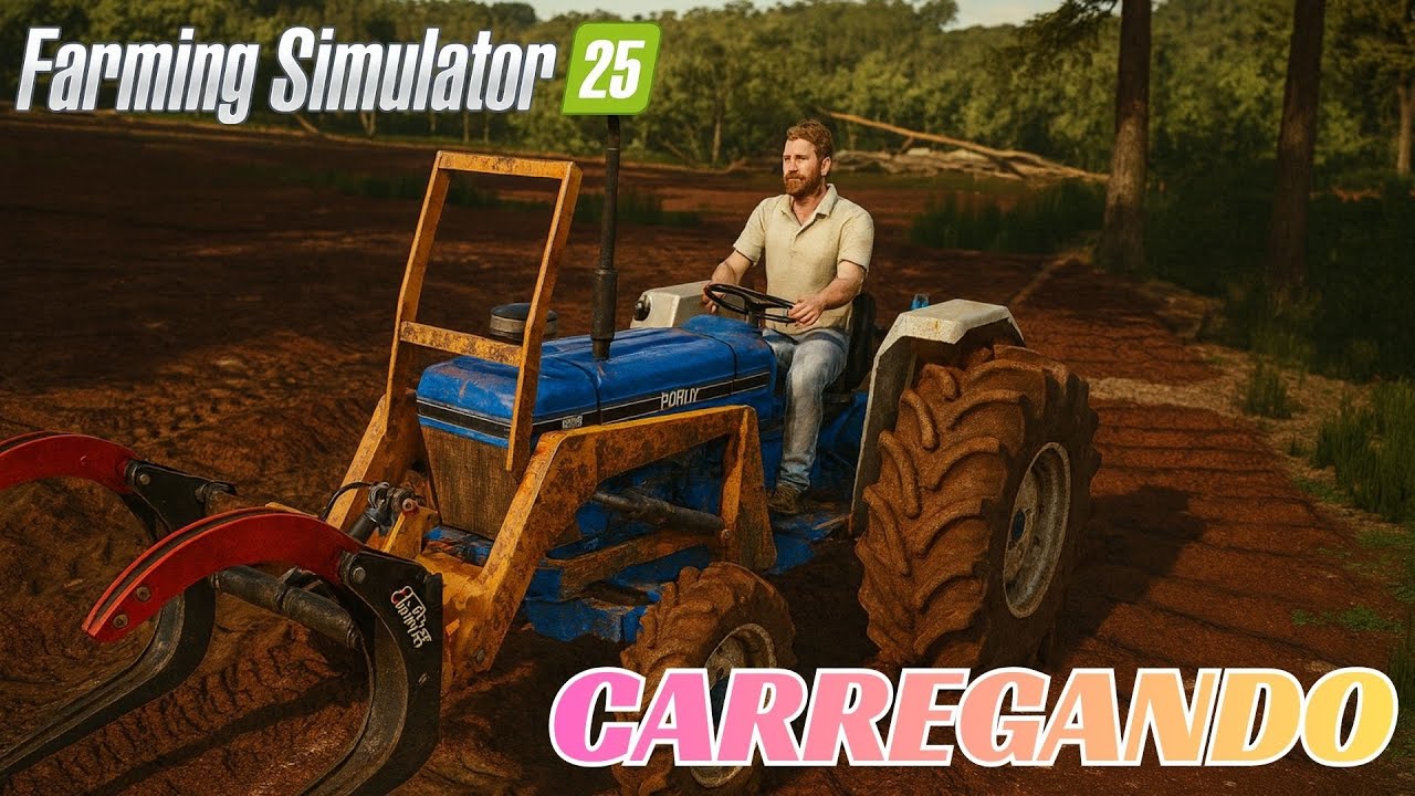 FS25 COMEÇAMOS A CARREGAR AS ARVORES EP 13 MAPA COLONIA5