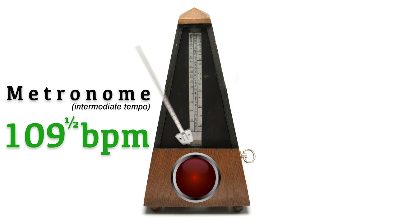 Metronome 109.5 bpm 🎼
