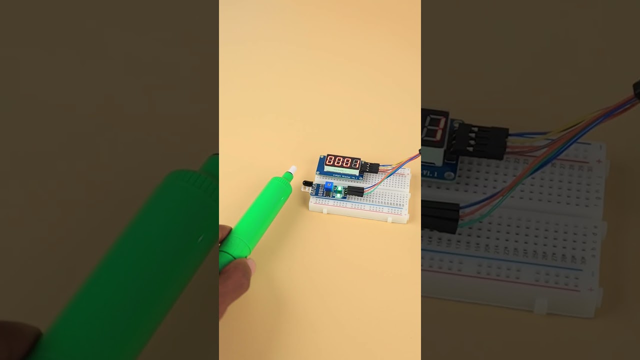 DIY Counter With IR Sensor, TM1637 and Arduino | Mini Project Series | EP 3 | Learn With Coders Cafe
