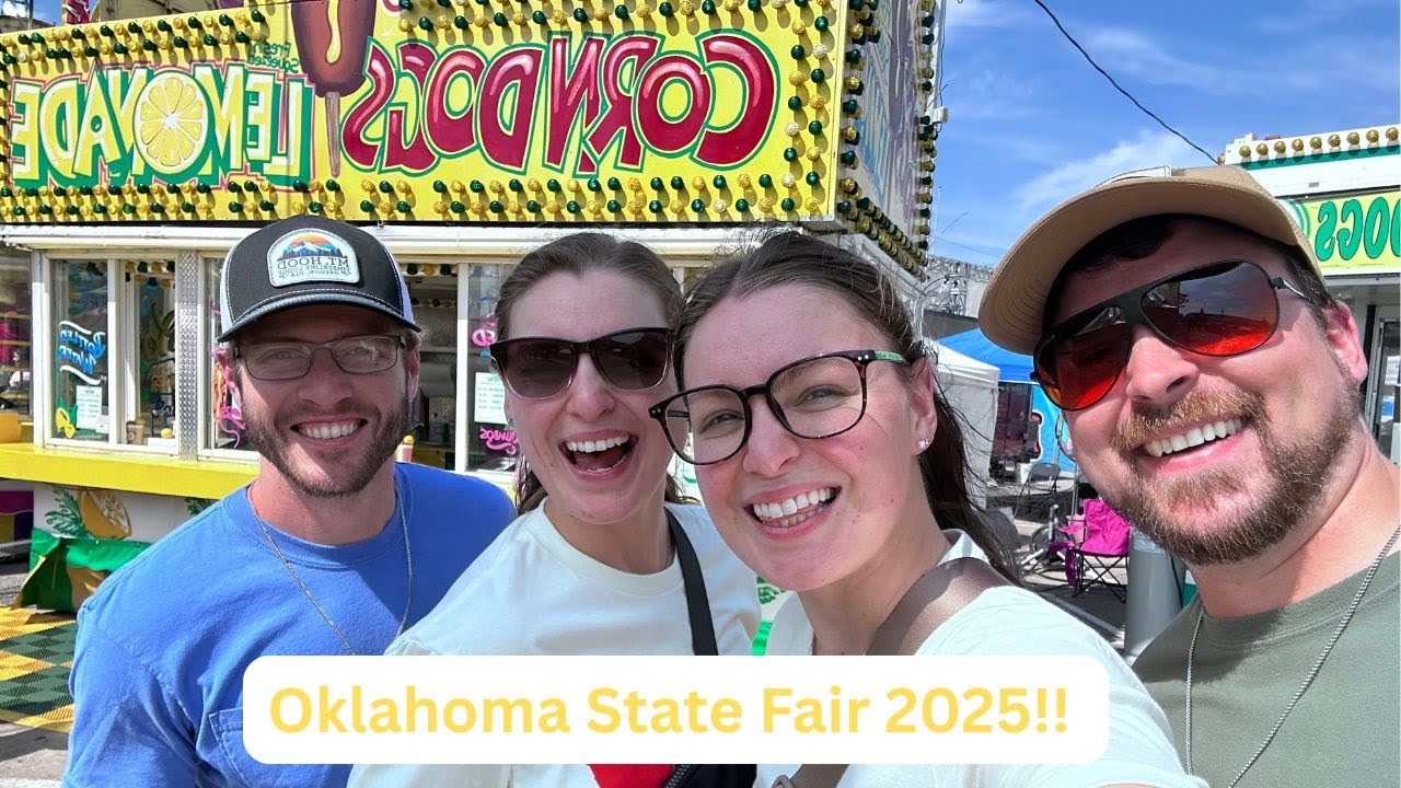 Oklahoma State Fair 2025! Fun, Friends, Food, & Rides!!