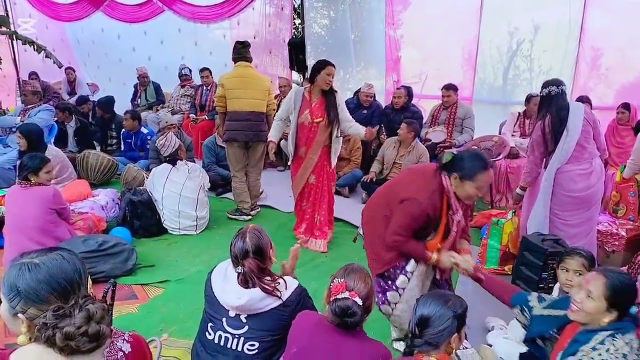 भानिजको बिहेमा ढोरेनमा ।।।