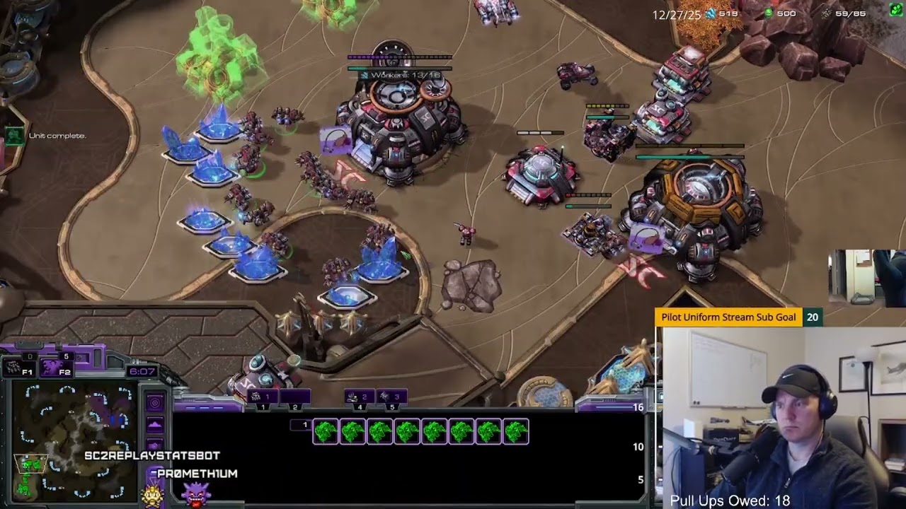 Terran Ladder Session. Starcraft 2.
