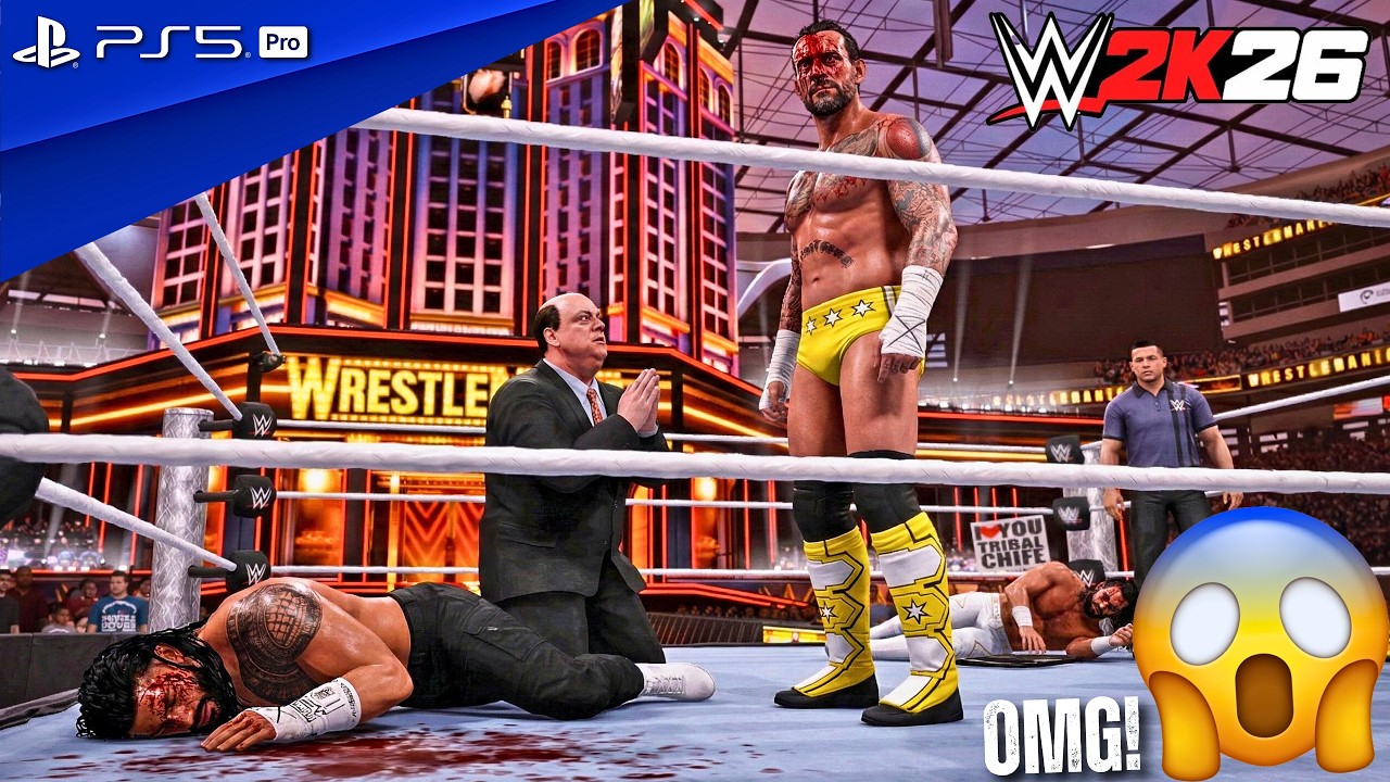 WWE 2K26 - Showcase Mode Gameplay: CM Punk 
