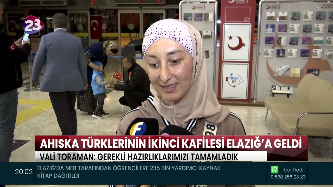 AHISKA TÜRKLERİNİN İKİNCİ KAFİLESİ ELAZIĞ’A GELDİ