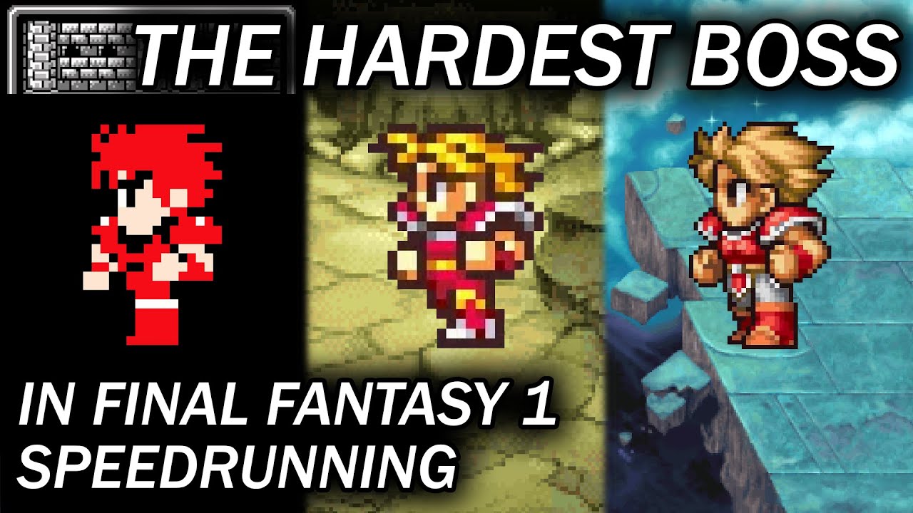 The Hardest Bosses in Final Fantasy 1 Speedrunning