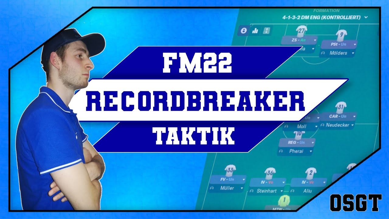 FM22: Diese Taktik bricht Rekorde🥇 Football Manager 2022 deutsch !