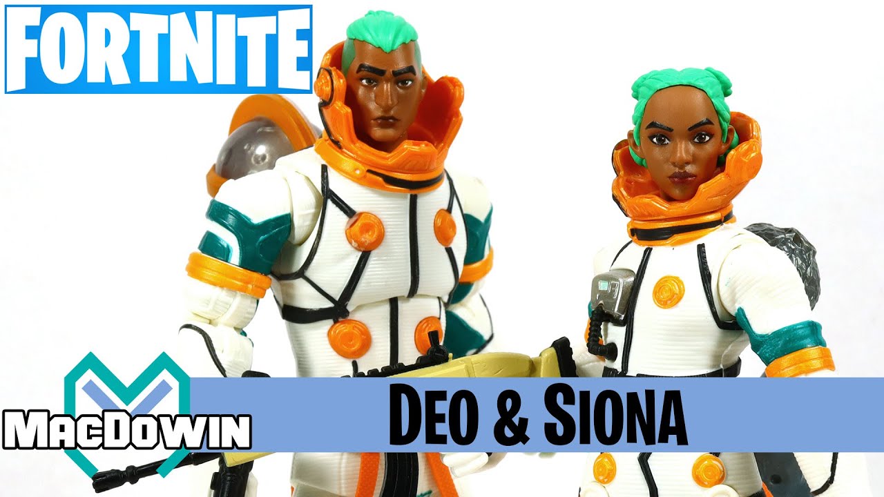 * DEO & SIONA 2022 * | Fortnite 6 inch Action Figure Review | Hasbro