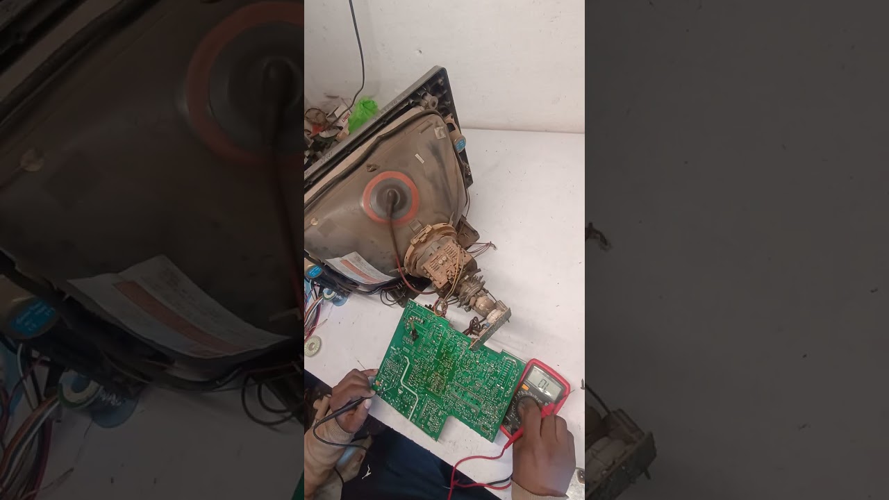 14 inch CRT TV dead ki problem # कैसे रिपेयर करें 
