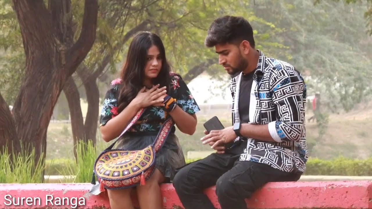 Prank Gone Extremely 🙄 Emotional On Cute Girl || New Prank || Suren Ranga