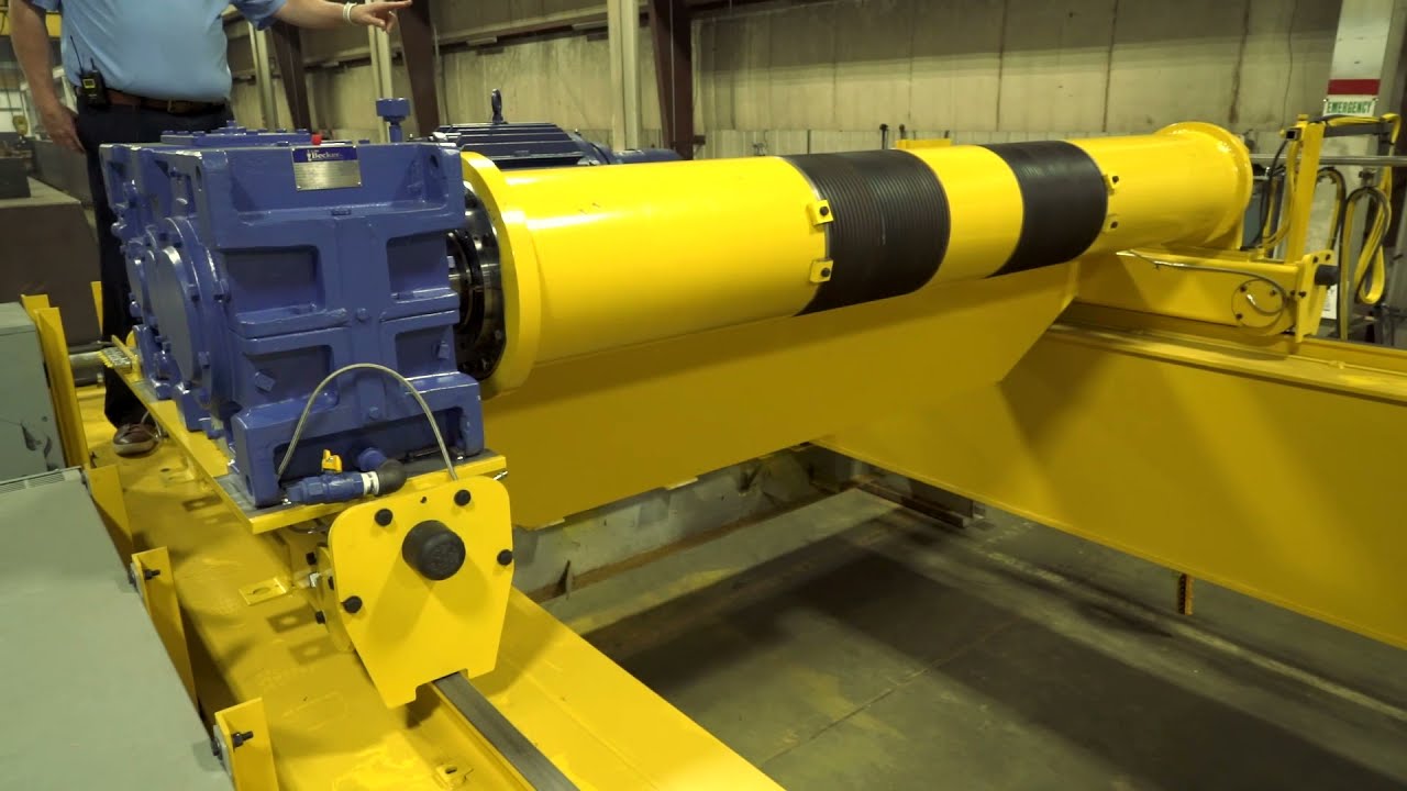 20 Ton Top-Running, Double Girder Crane Product Demo