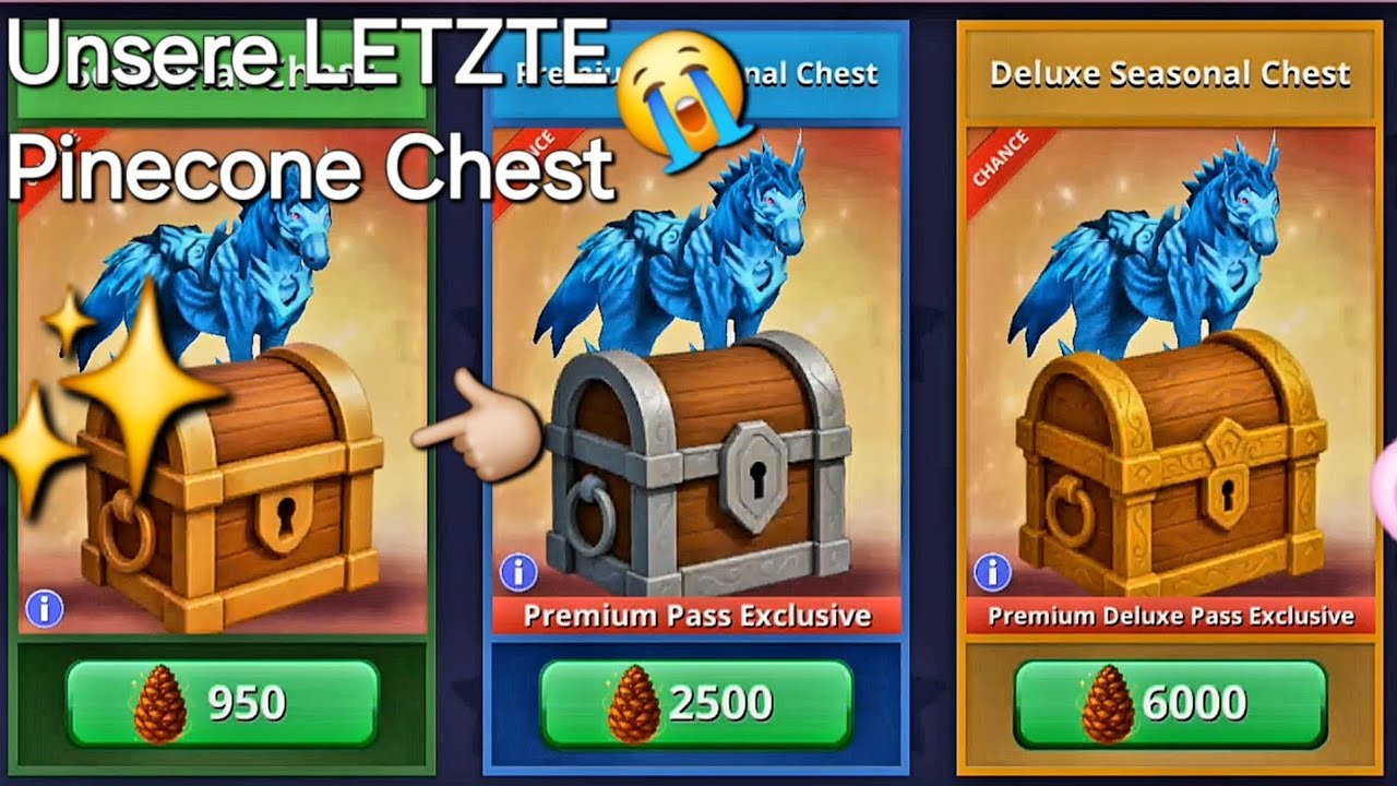 Unsere 👉🏼LETZTE👈🏼 Pinecone Chest😭 (+ andere ✨️Sachen✨️)