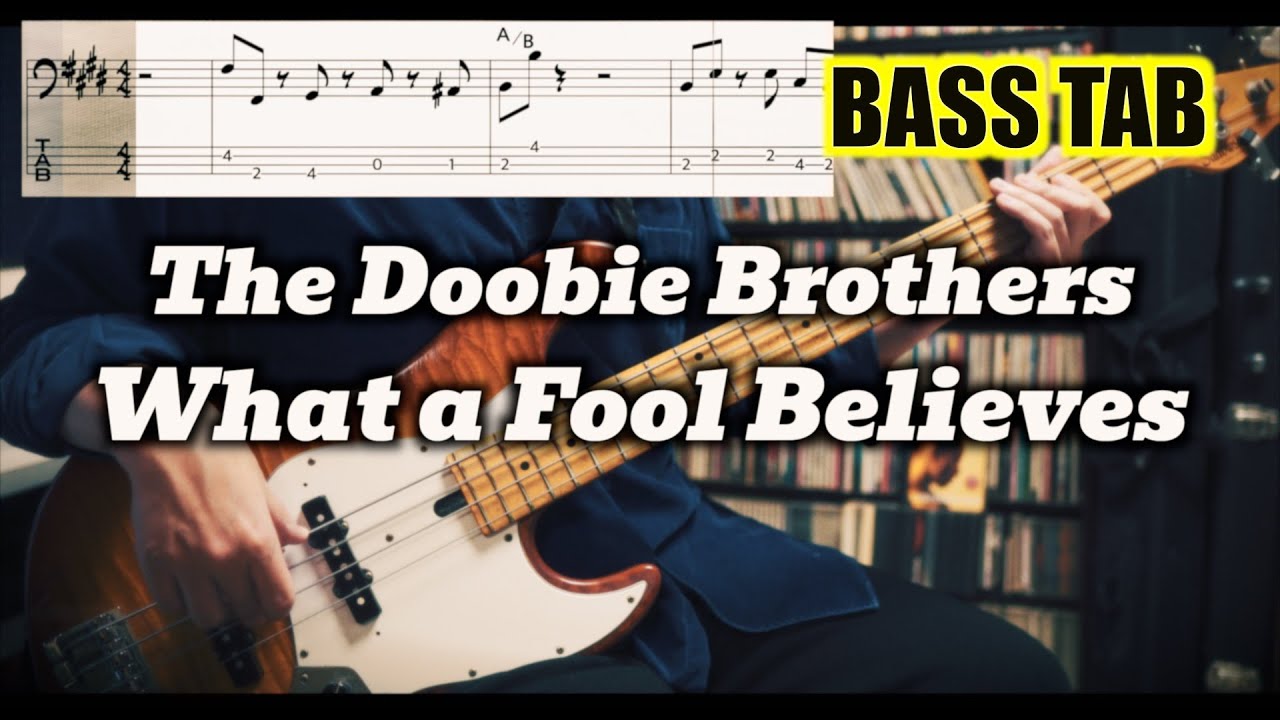 The Doobie Brothers - What a Fool Believes (cover basowy z tabulaturami) *Pobierz PDF na Patreon