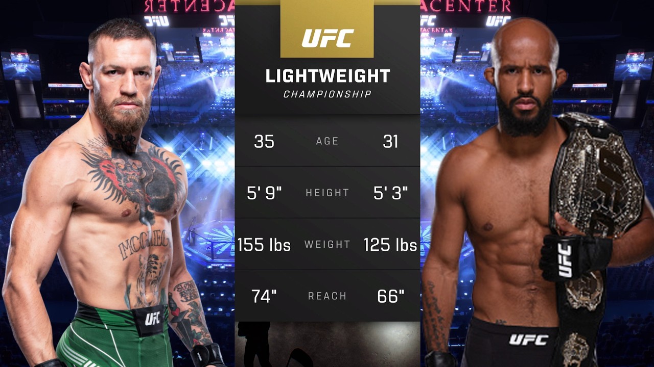 Conor McGregor vs Demetrious Johnson Full Fight - UFC Fight Of The Night