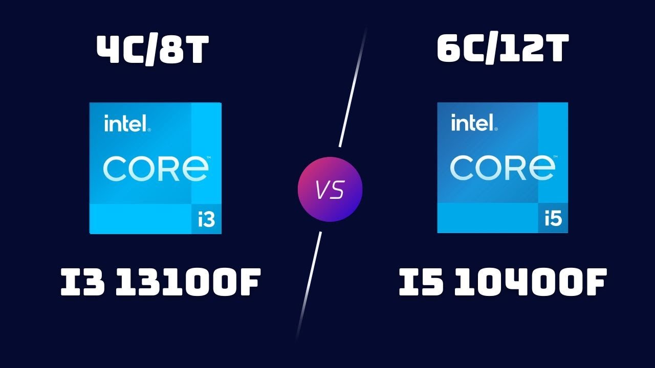 i5-10400F vs i3-13100F &ndash; CPU Benchmark Showdown