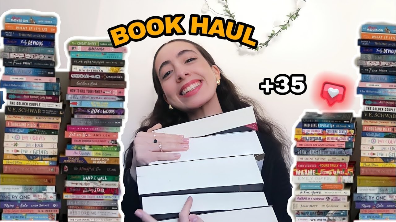 SUPER MEGA HAUL DE LIBROS (+35 nuevos libros) 📖✨