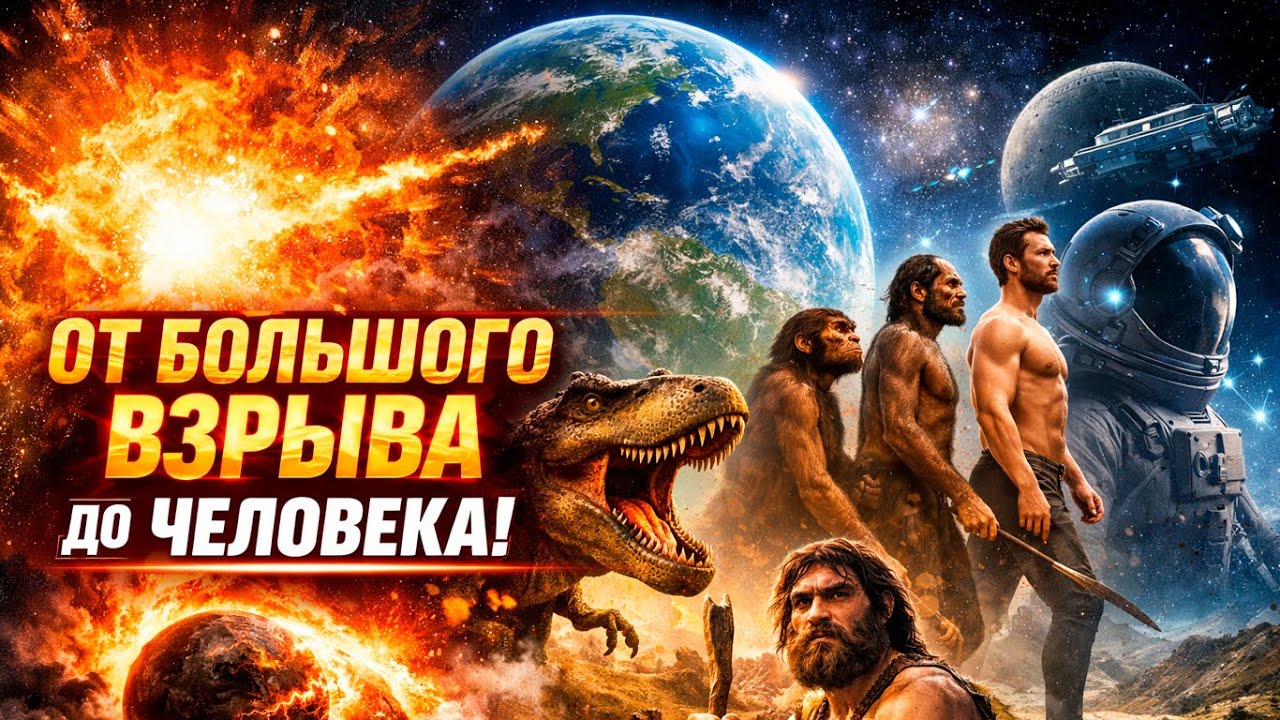 От Большого взрыва до тебя: 13,8 млрд лет | История Вселенной и Земли