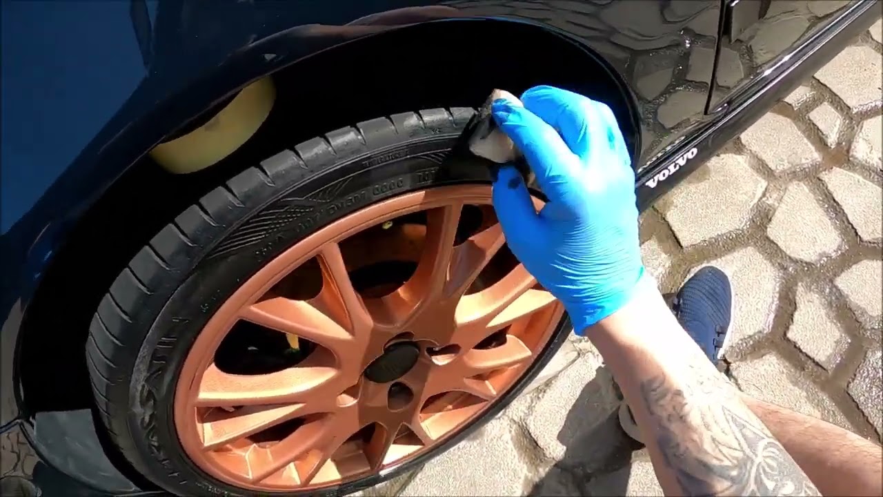 #SONAX czernidło do plastików - odnawia czarne plastiki👉 najlepszy dressing na opony