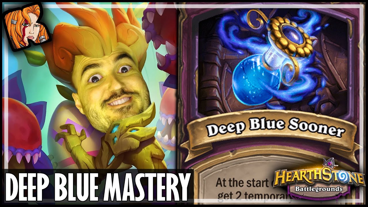 MASTERY OF THE DEEP BLUE! - Hearthstone Battlegrounds