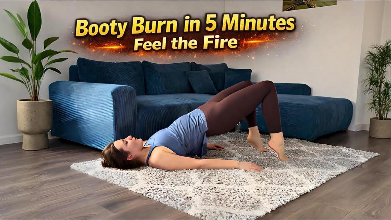 The Ultimate 5 Min Booty Burn Challenge | Lift & Sculpt Your Glutes