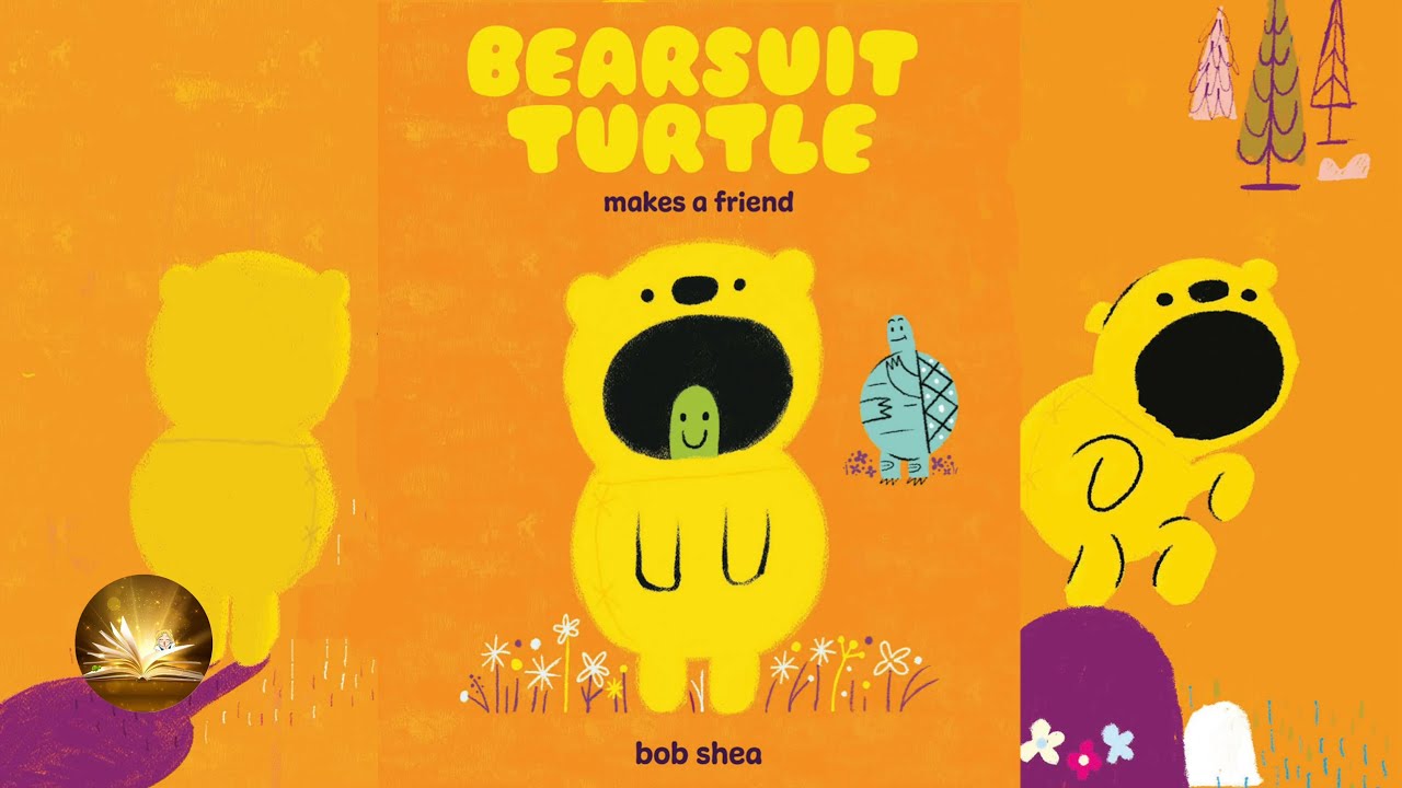 Bearsuit turtle makes a friend | Drawing book | Read Aloud