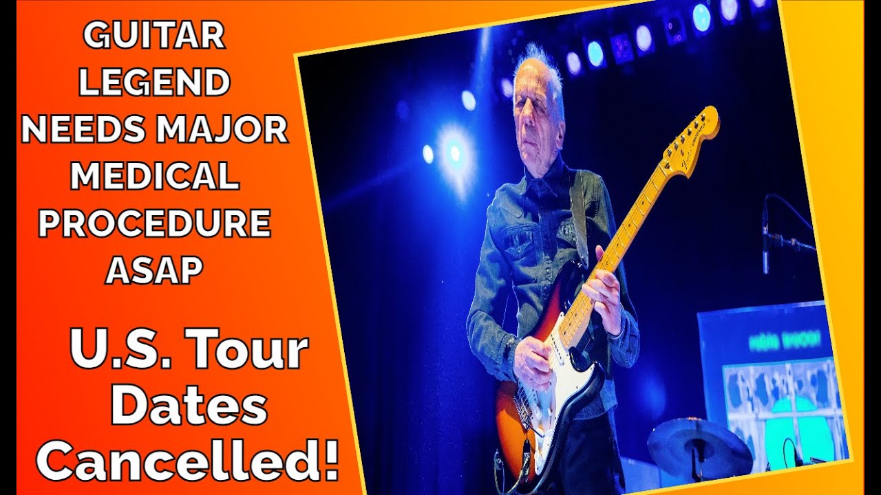 Legendary Guitarist Robin Trower Will Undergo Major Surgery As US Tour Gets Cancelled
