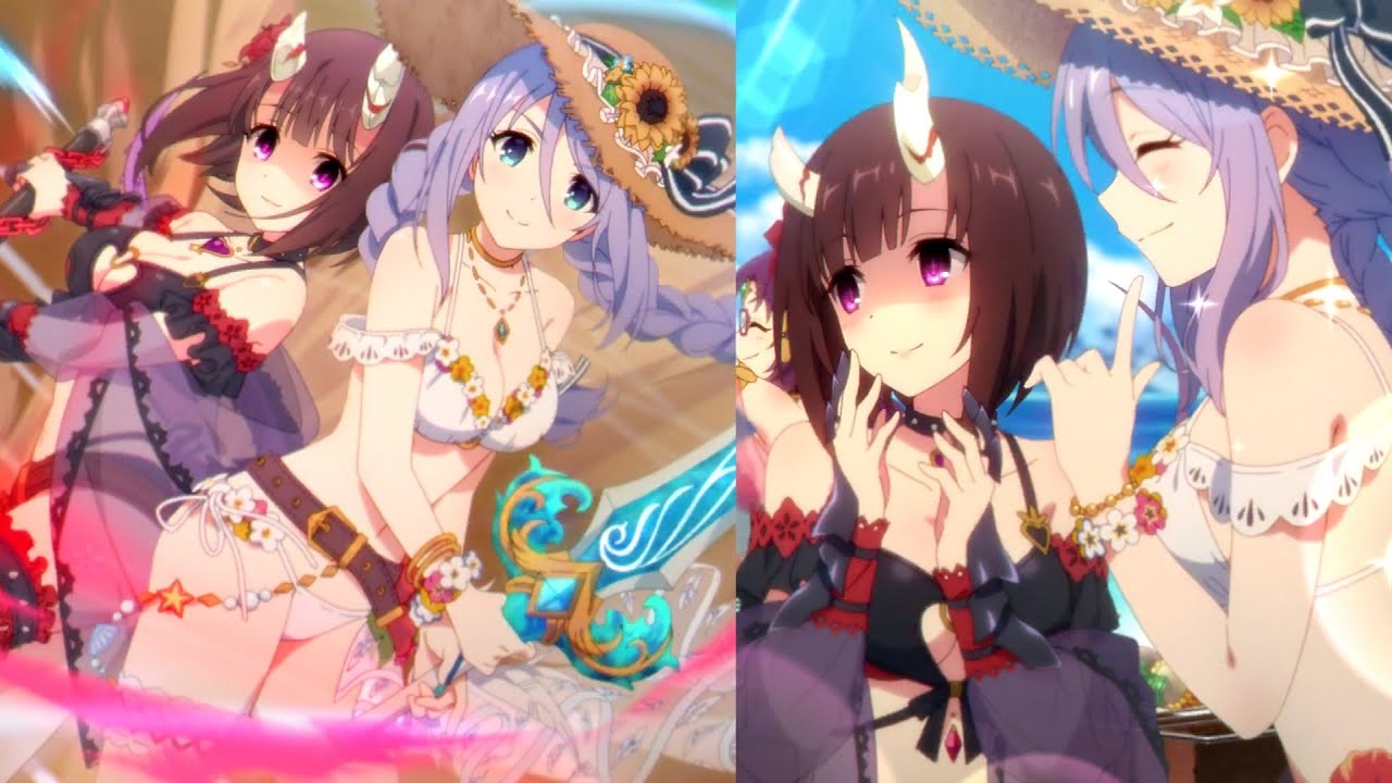プリコネR Event Story「エンドレスサマープロデュース　真夏のふたり占めパラダイス」エリコ 倉石恵理子 Eriko（CV#橋本ちなみ）、シズル 星野静流 Shizuru（CV#生天目仁美）