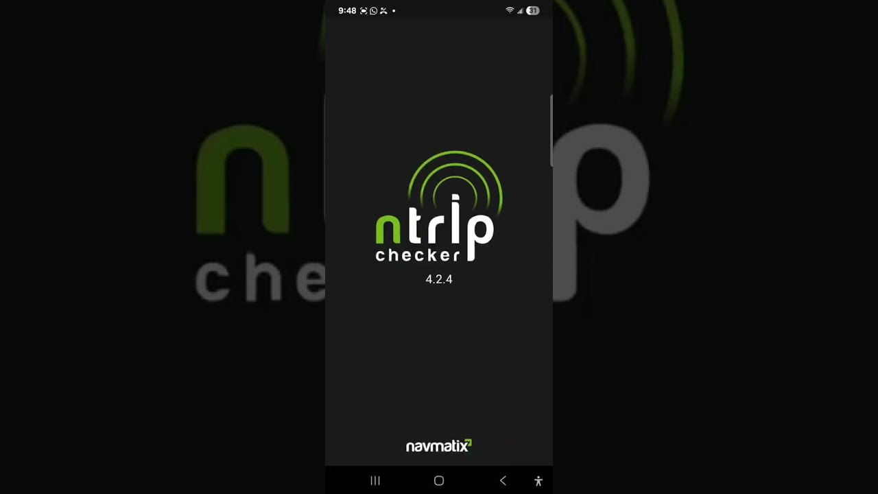 Verificación Conexion NTRIP de base GNSS STEC SV1 con app Ntrip Checker