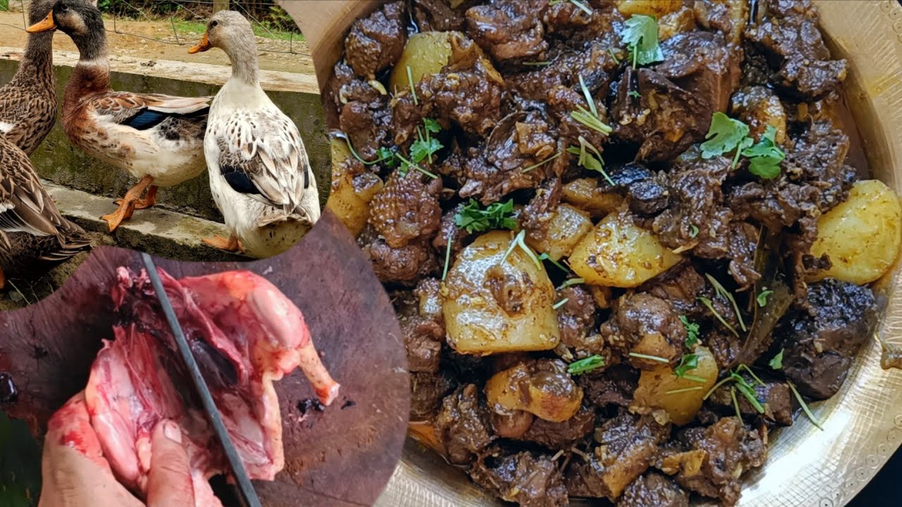 Duck curry with Potato । Duck masala curry । Village style Duck curry ।