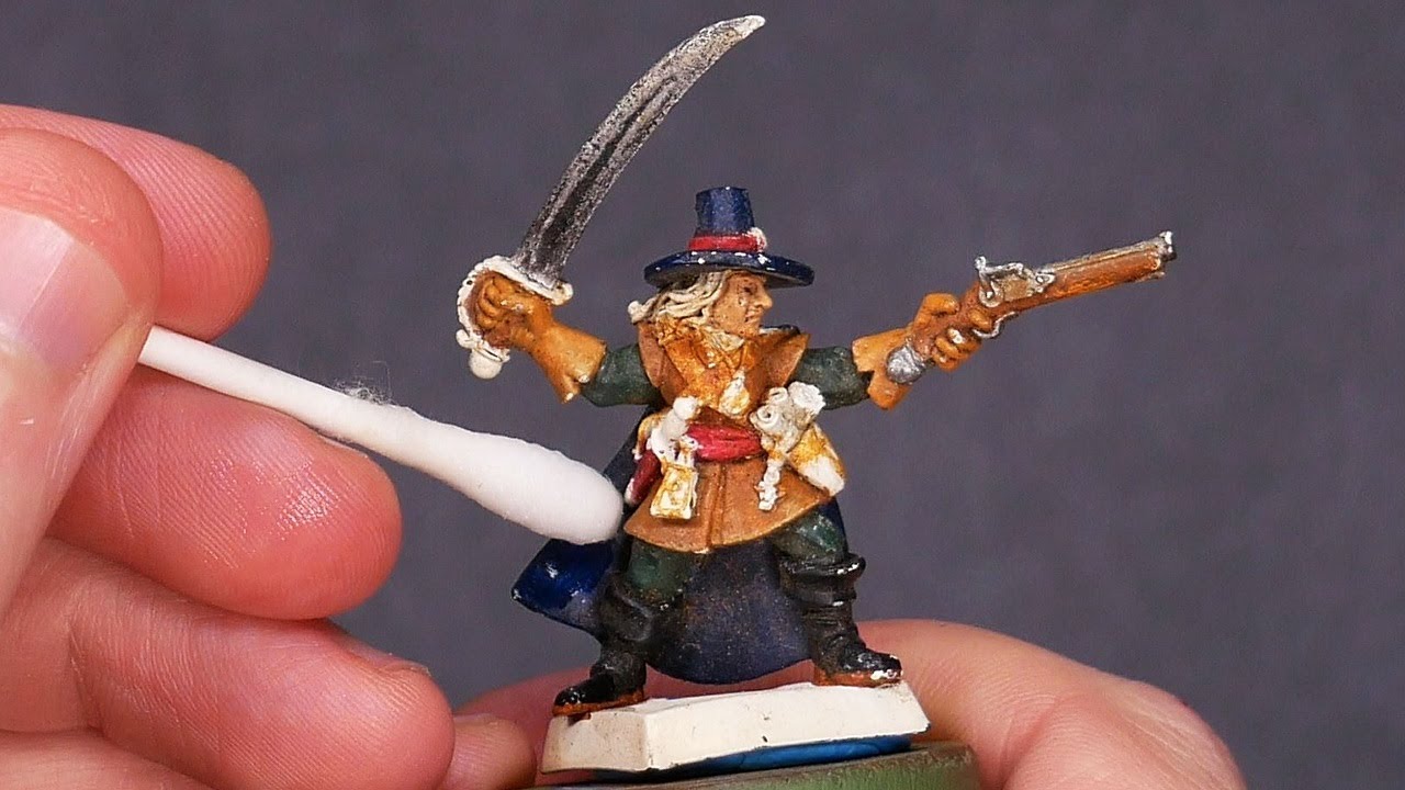 Full Restoration of Insanely Filthy Warhammer Mini Found in an Attic.