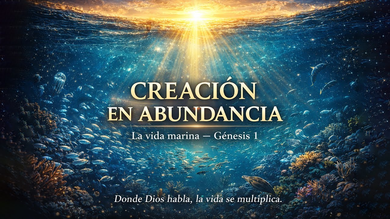 La vida marina creada en abundancia — El mensaje oculto de Génesis 1 sobre la creación del mar