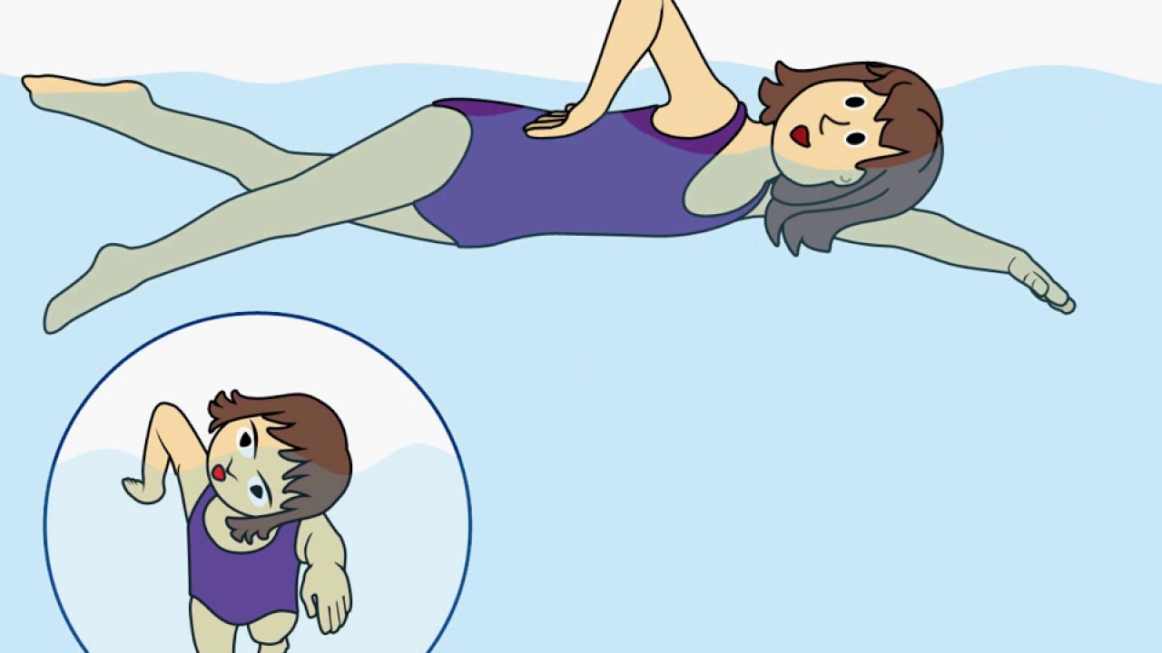 Learn to swim front crawl - step by step instructions for kids - easy to understand