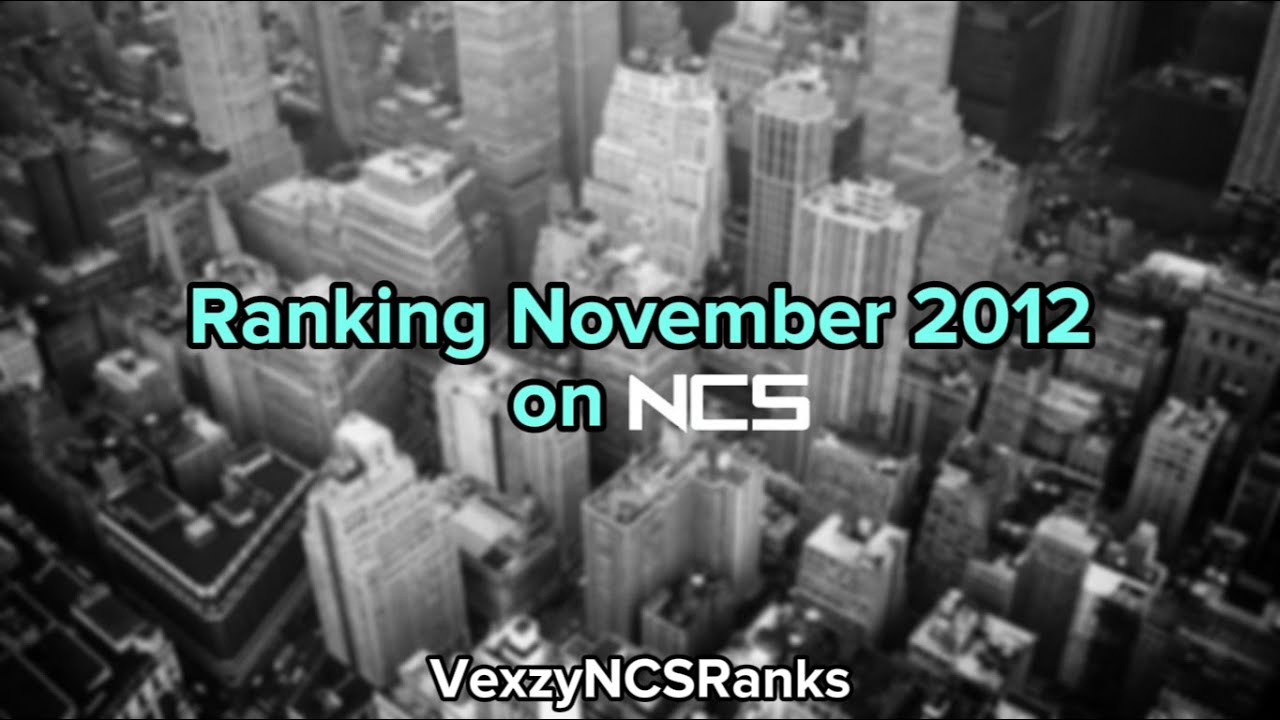 Ranking November 2012 on NCS