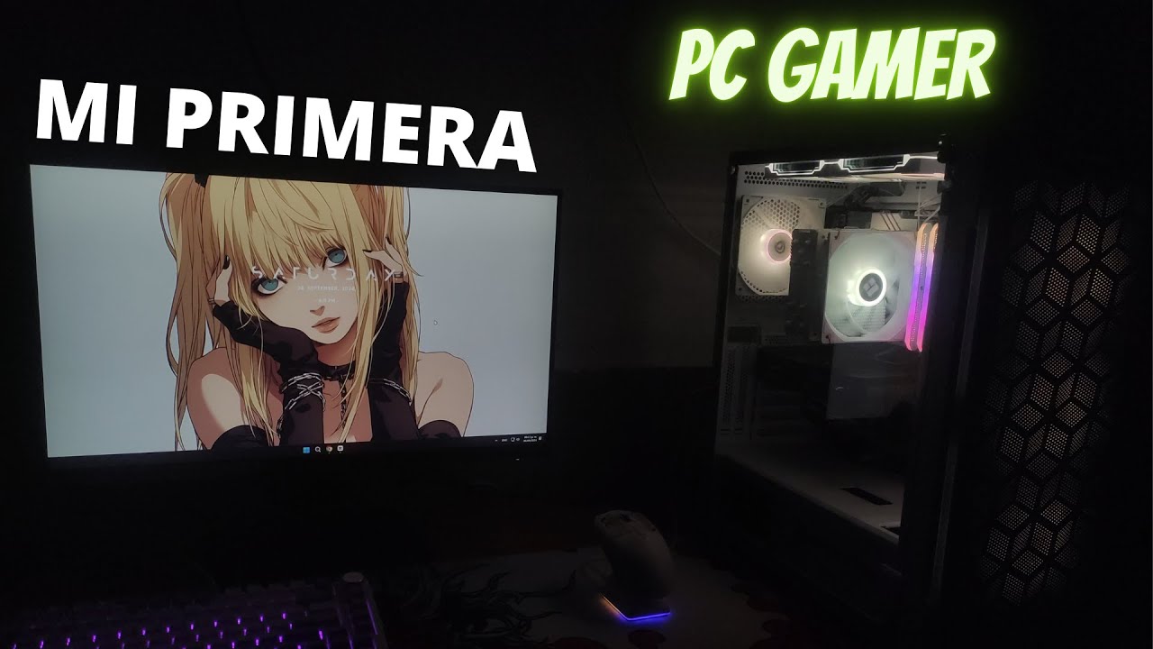 ARMANDO MI PRIMERA PC GAMER BLANCA | I5 12400F| |RTX 4060 8GB|