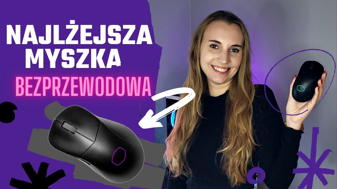 Szokująco lekka mysz bezprzewodowa - Cooler Master MM731