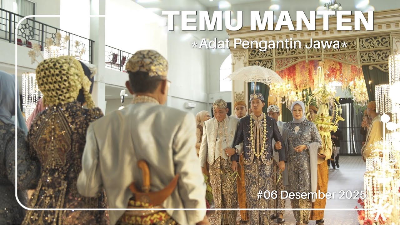 TEMU MANTEN ADAT PENGANTIN JAWA