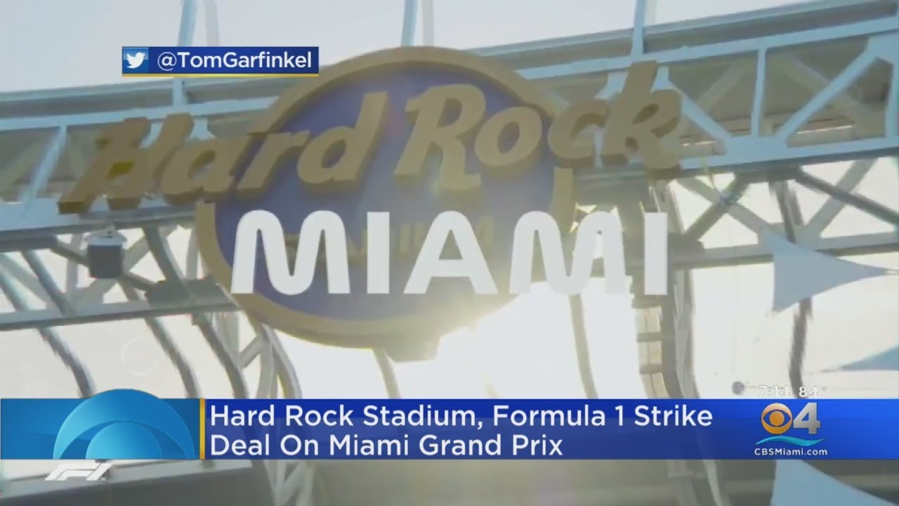 Hard Rock Stadium, Formula 1 Strike Deal On Miami Grand Prix