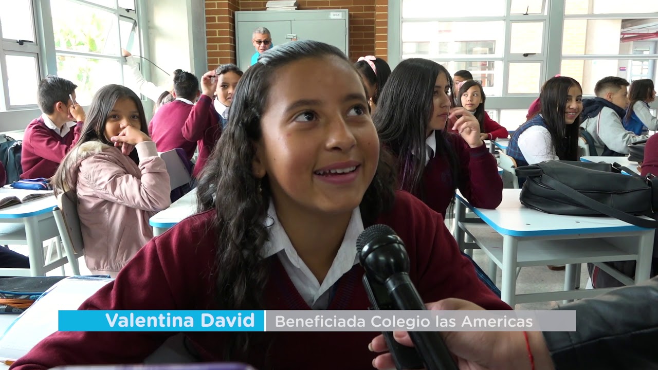 El colegio Las Américas quedó bellísimo luego de su reconstrucción