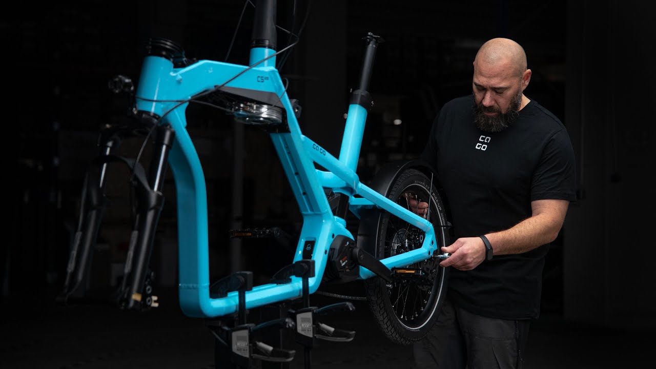 Ca Go Bike CS: Ein Blick auf den Aufbauprozess unseres E-Lastenrads
