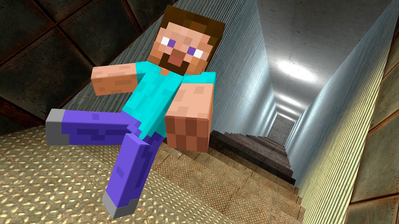 Minecraft Steve Ragdoll Physics - Epic Falls Compilation #18